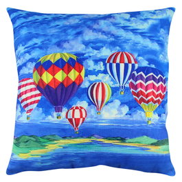 Aberto Design A12601 Cojín de Lujo 43x43 cm, 50% Algodón/50% Poliéster, Relleno de Silicona para Máximo Confort y Decoración Hogareña